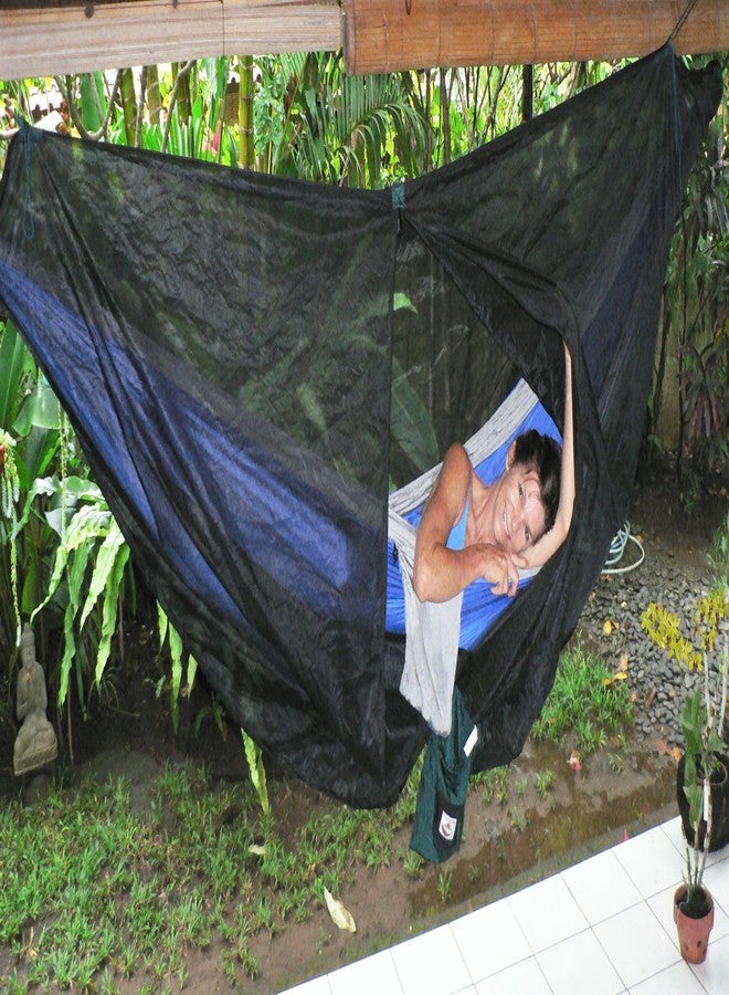 Hammock Bliss Mosquito Net Cocoon -The Ultimate Hammock Bug Net with Insect Proof No See Um Mesh – Make Hammock Camping A Bug Free Experience - Image 3